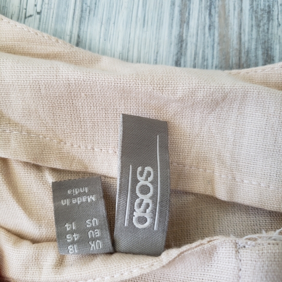 Asos linen nwot cami - Picture 4 of 8